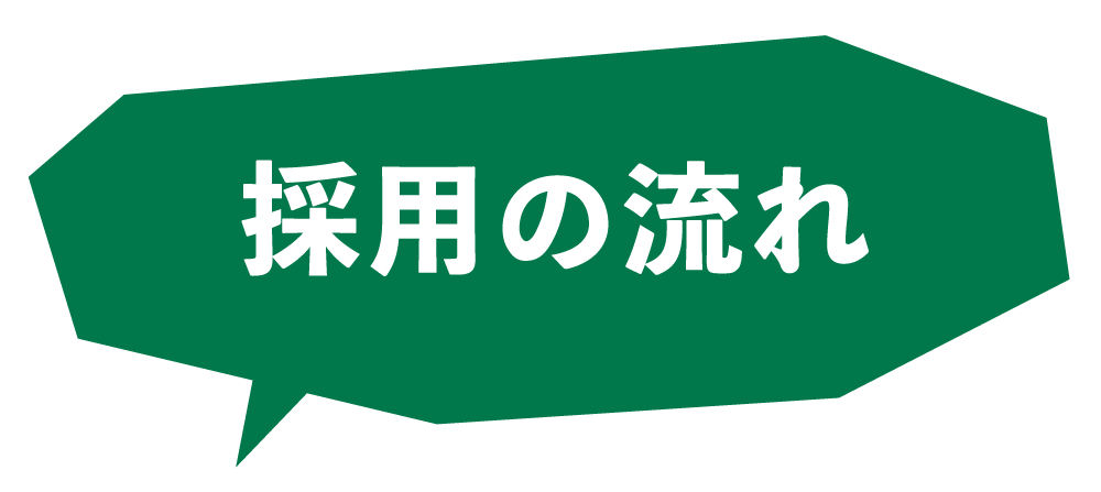 採用の流れ